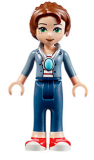 LEGO elf044 Emily Jones, Sand Blue Jacket, Dark Blue Trousers (41190)